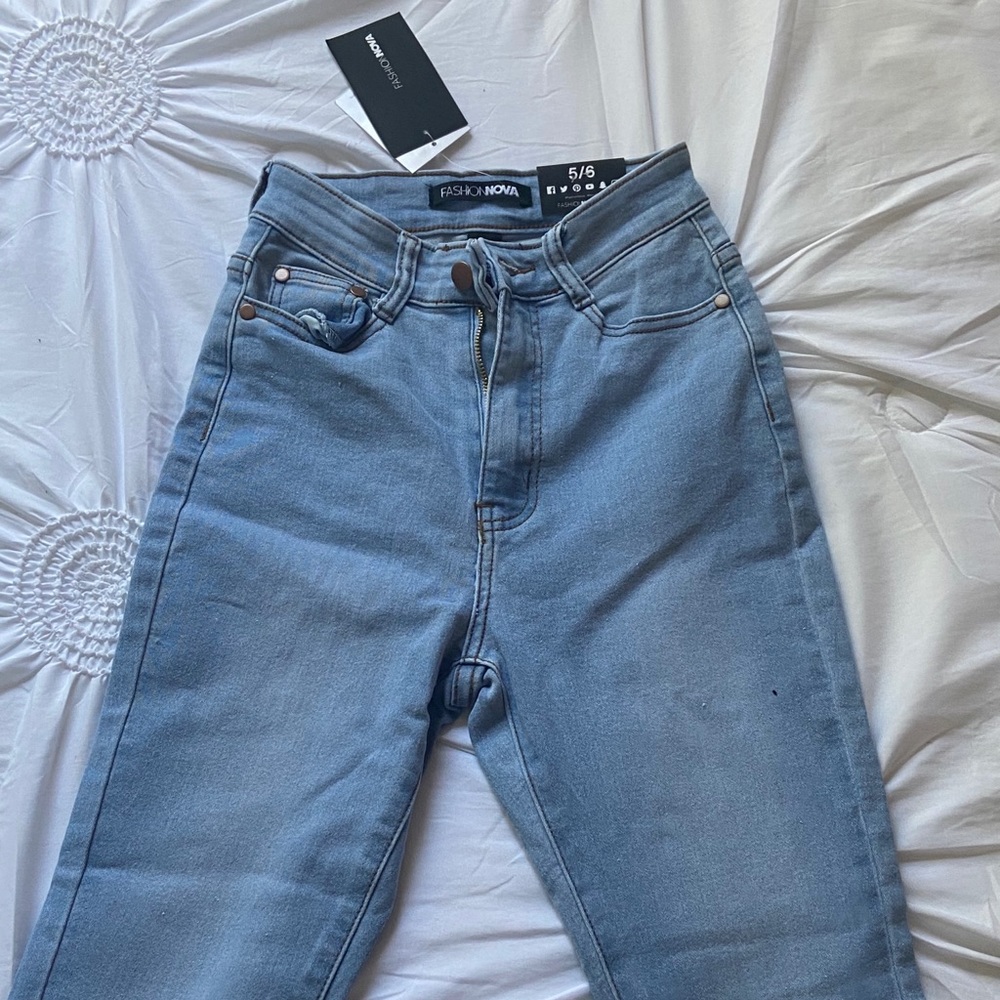 Fashion Nova high waisted jeans